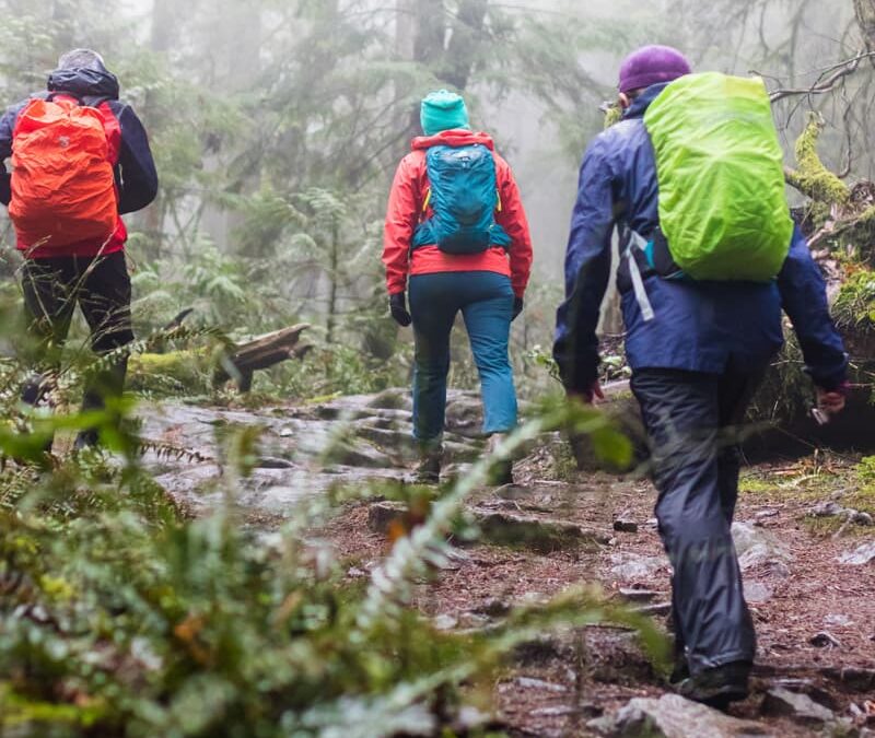 Hiking in the Rain